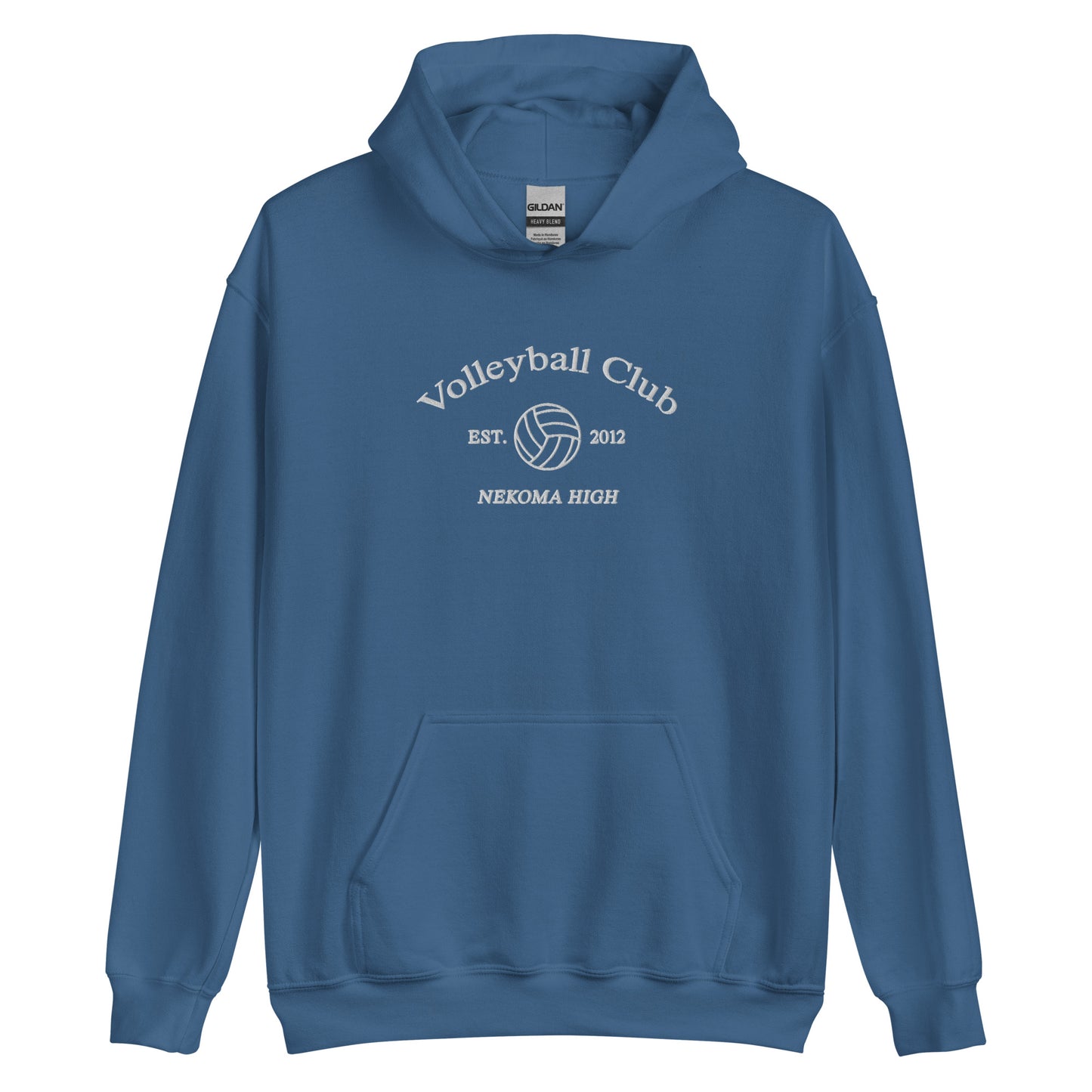 Nekomas Volleyball Club Hoodie Kenmas Cosplay Sports Embroidered Subtle Anime Merch embroidered