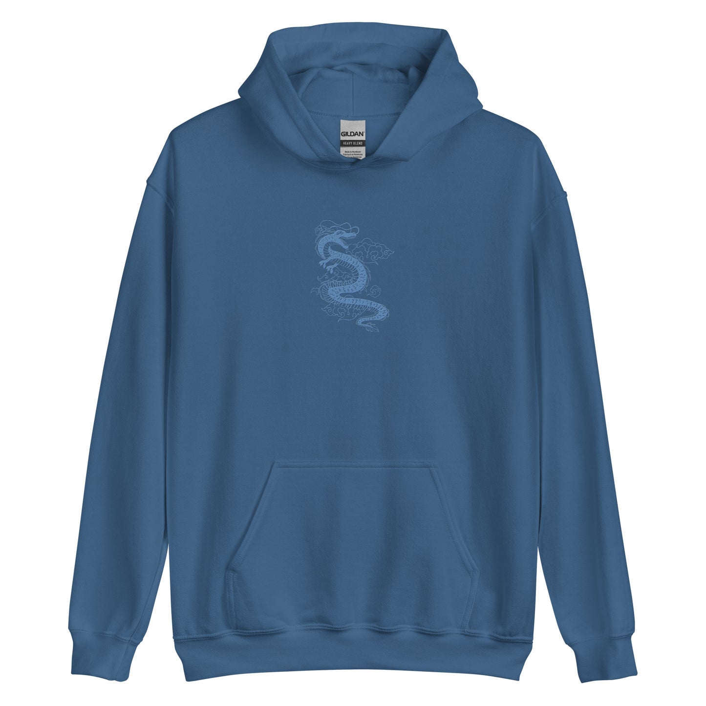 Blue Dragon hoodie Japanese Aesthetic Tattoo Art Kawaii