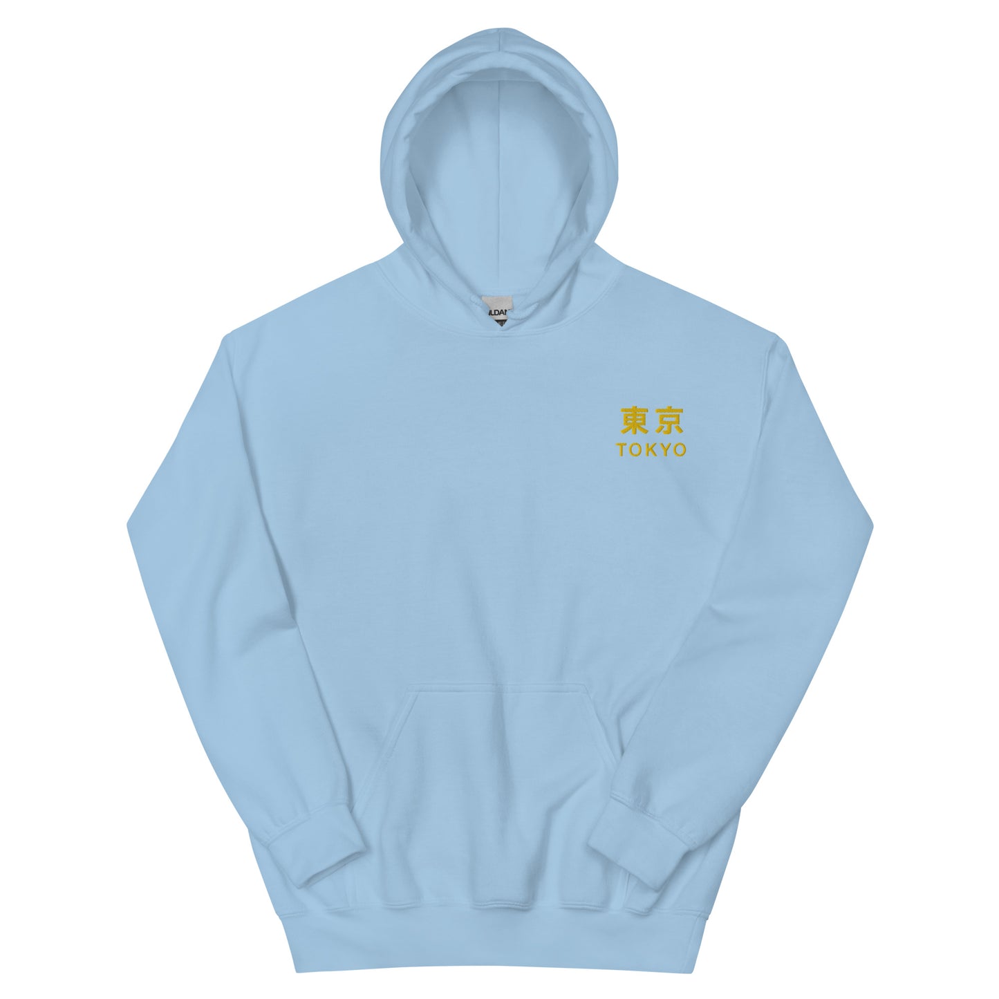Tokyo Embroidery Hoodie Unisex JDM Drifting Cars Gold Embroidered