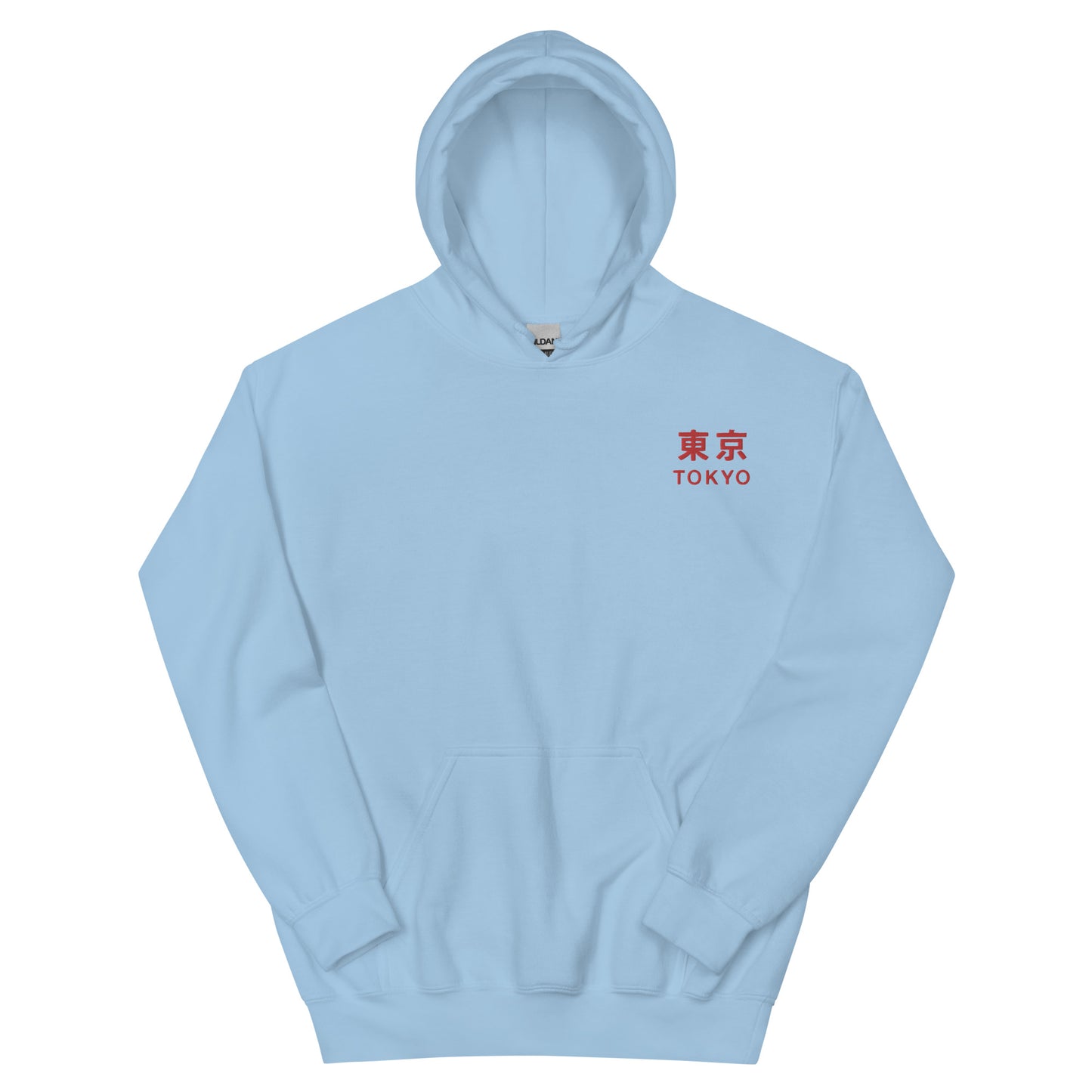 Tokyo Embroidery Hoodie Unisex JDM Drifting Cars Red Embroidered