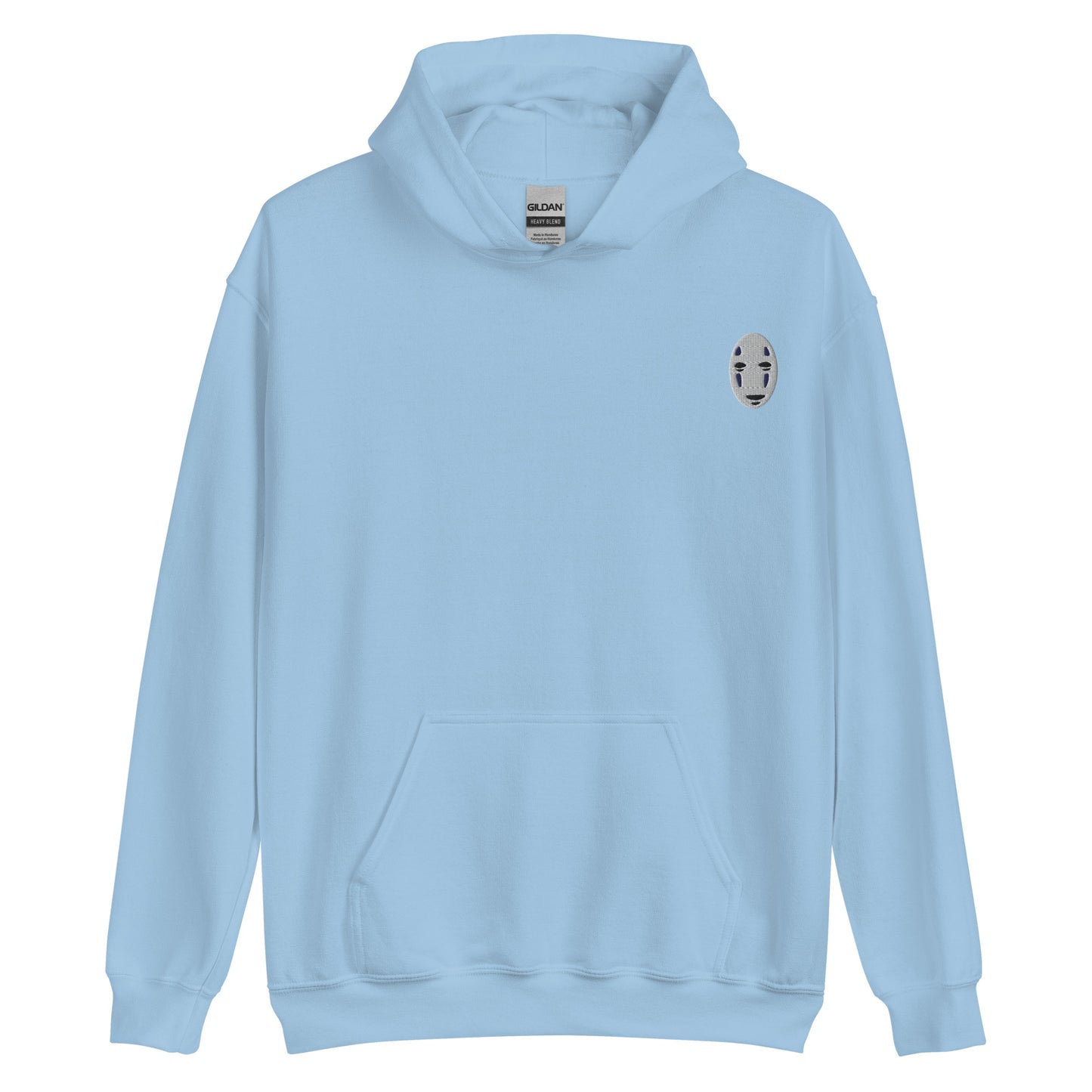 No faces Embroidered Hoodie Embroidery Away