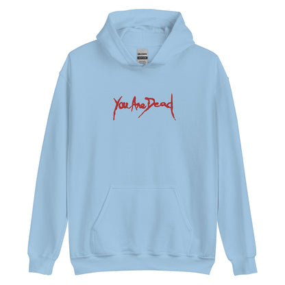 You are dead Hoodie Embroidered Resident Embroiderry