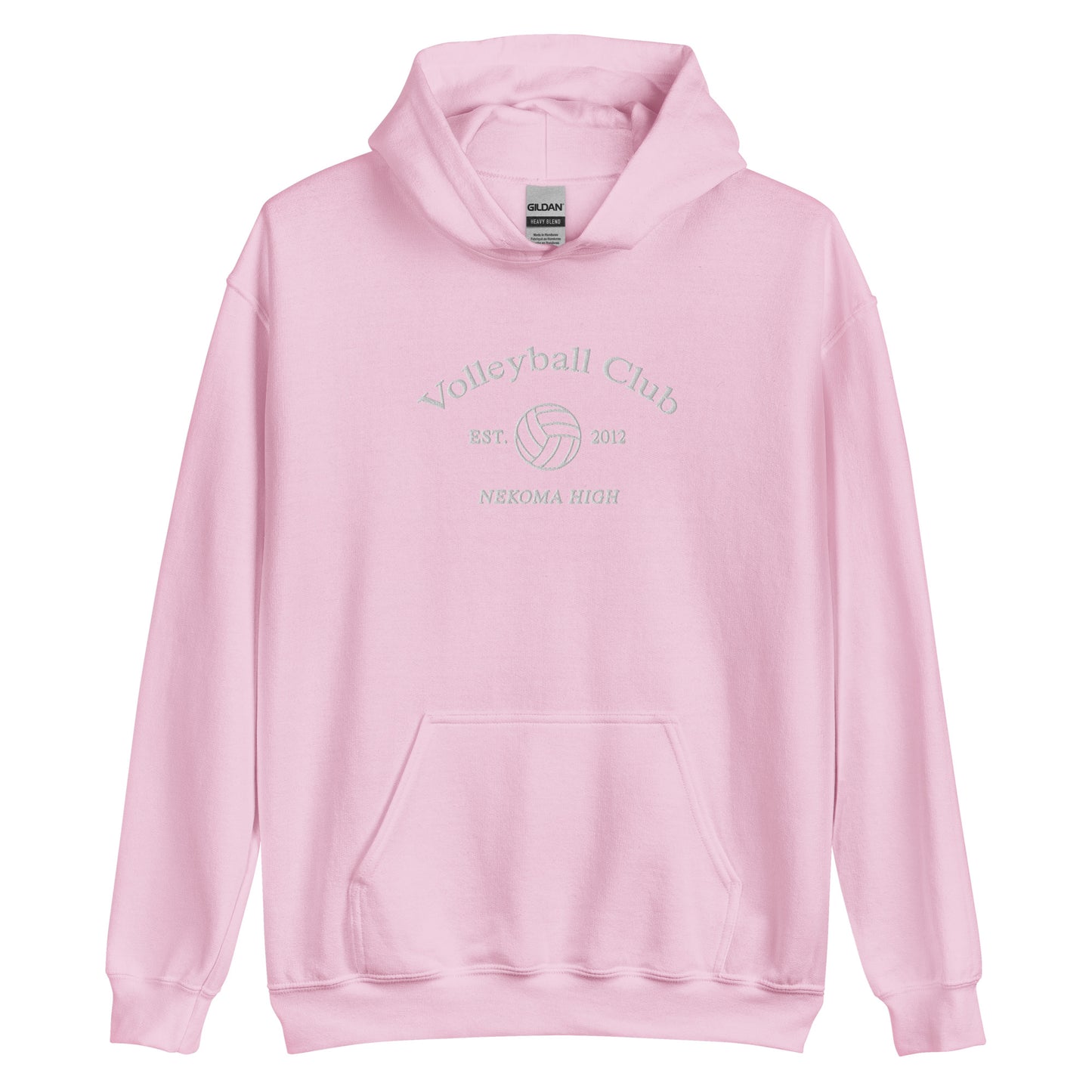 Nekomas Volleyball Club Hoodie Kenmas Cosplay Sports Embroidered Subtle Anime Merch embroidered