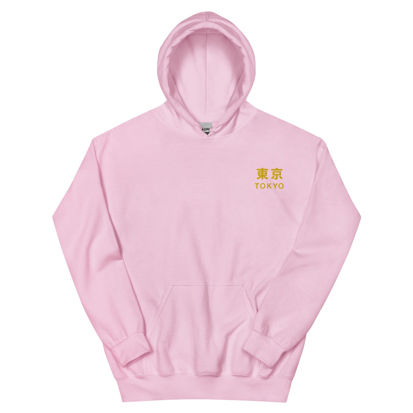 Tokyo Embroidery Hoodie Unisex JDM Drifting Cars Gold Embroidered