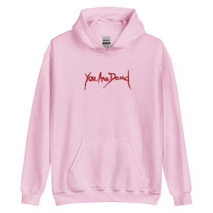 You are dead Hoodie Embroidered Resident Embroiderry