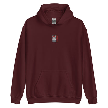 Hana fuda Hoodie Earring Sweatshirt Demon