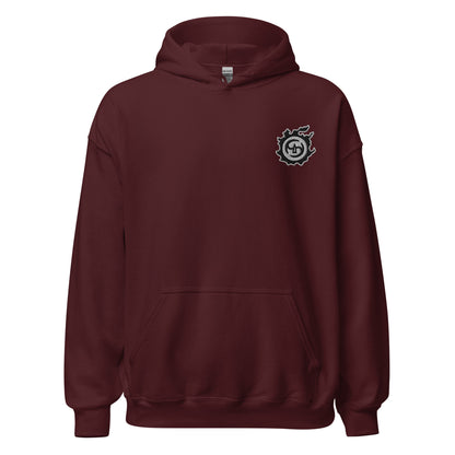 FF XIV SAM Job Icon Embroidered Beanie Embroidered Unisex Hoodie