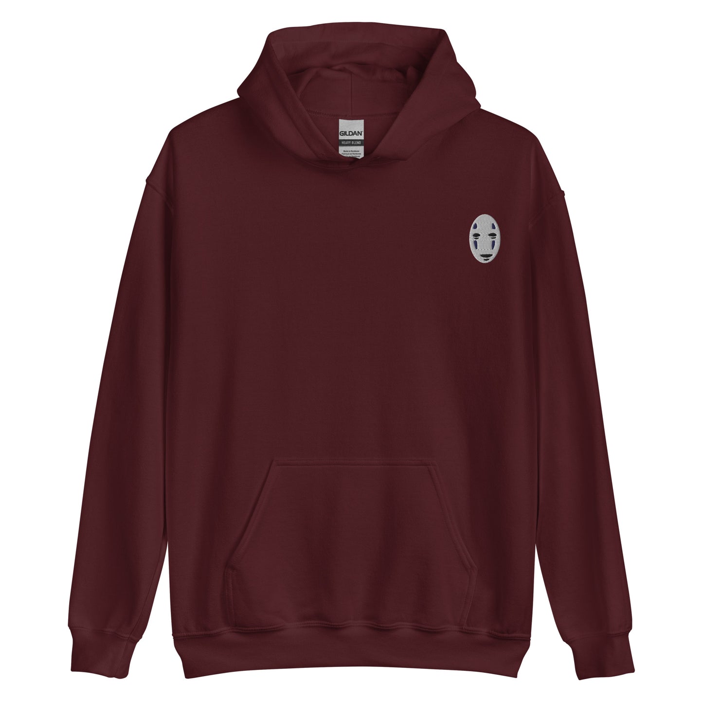 No faces Embroidered Hoodie Embroidery Away