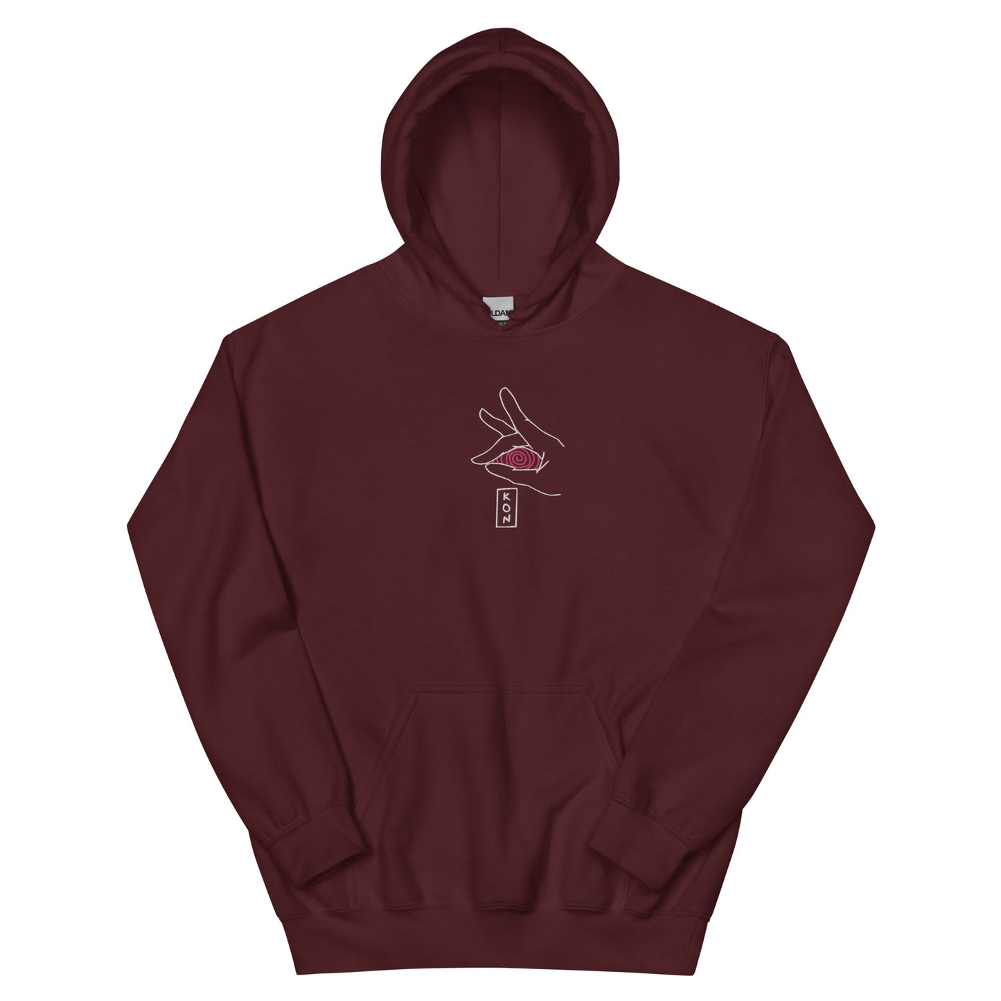 Kon Fox embroidered Hoodie