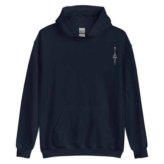 True Cross Academy hoodie Embroidered Blue Exorcists Rin Okumuras Anime Ao Exorcists