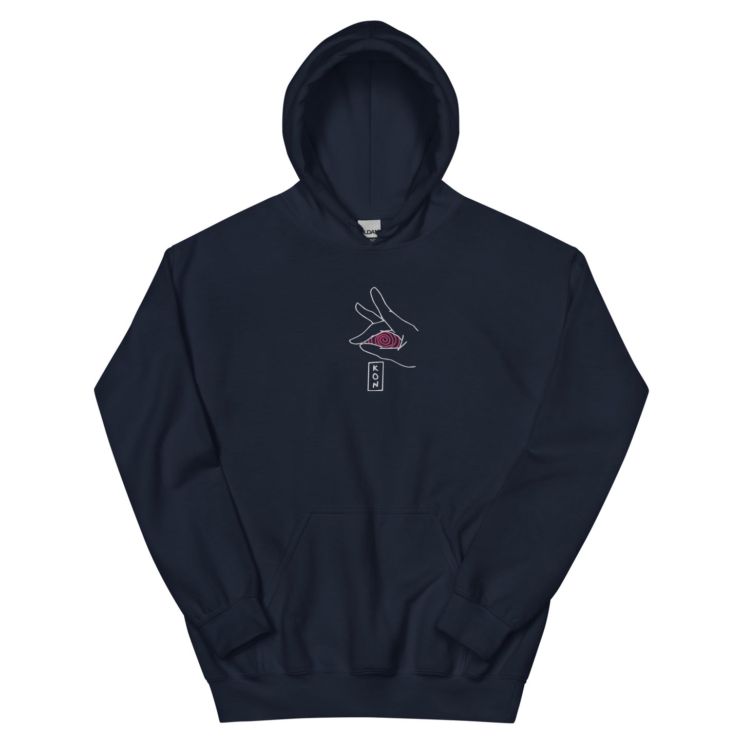 Kon Fox embroidered Hoodie