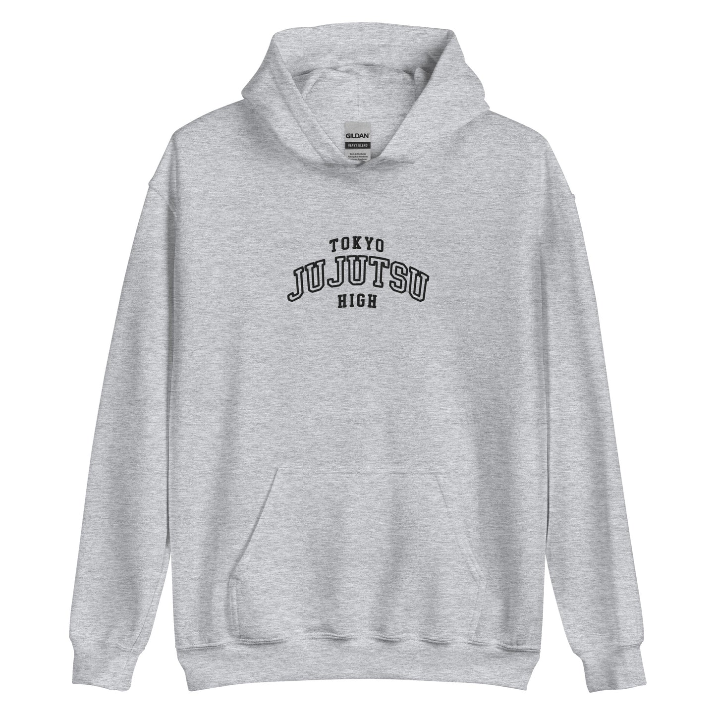 Jujutsu High Hoodie Embroidery Anime Embroidered