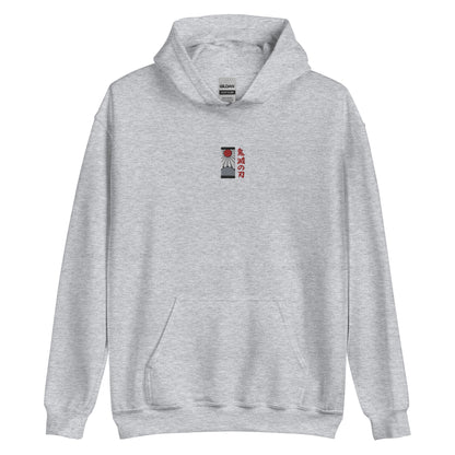 Hana fuda Hoodie Earring Sweatshirt Demon