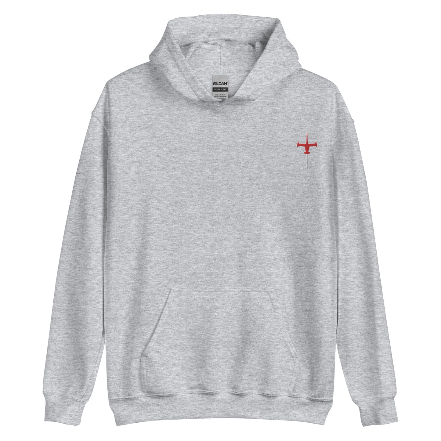 Anime Space Ship Embroidered Hoodie Cowboy