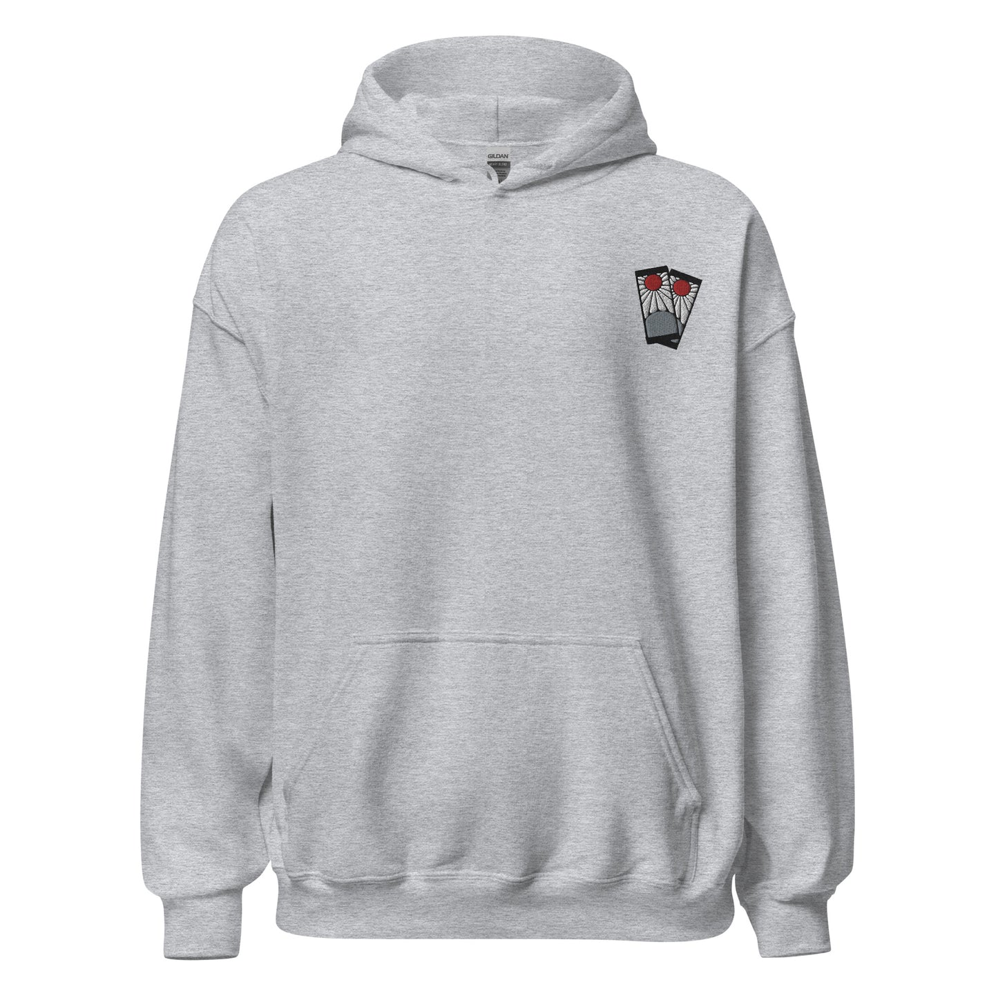 Hana fuda Demon Hoodie Earrings embroidered