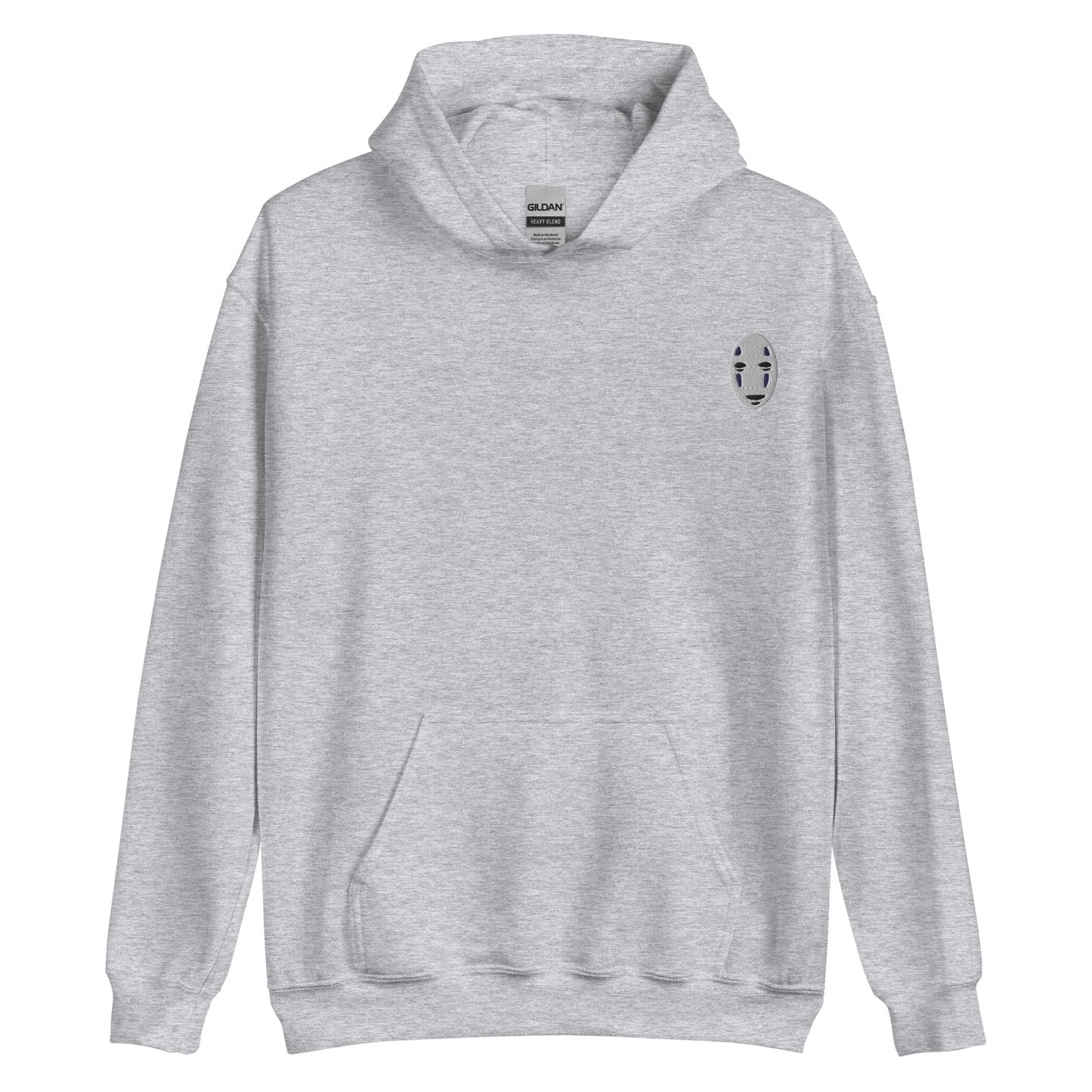 No faces Embroidered Hoodie Embroidery Away