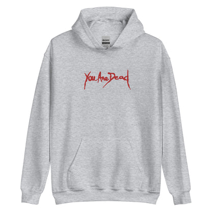 You are dead Hoodie Embroidered Resident Embroiderry