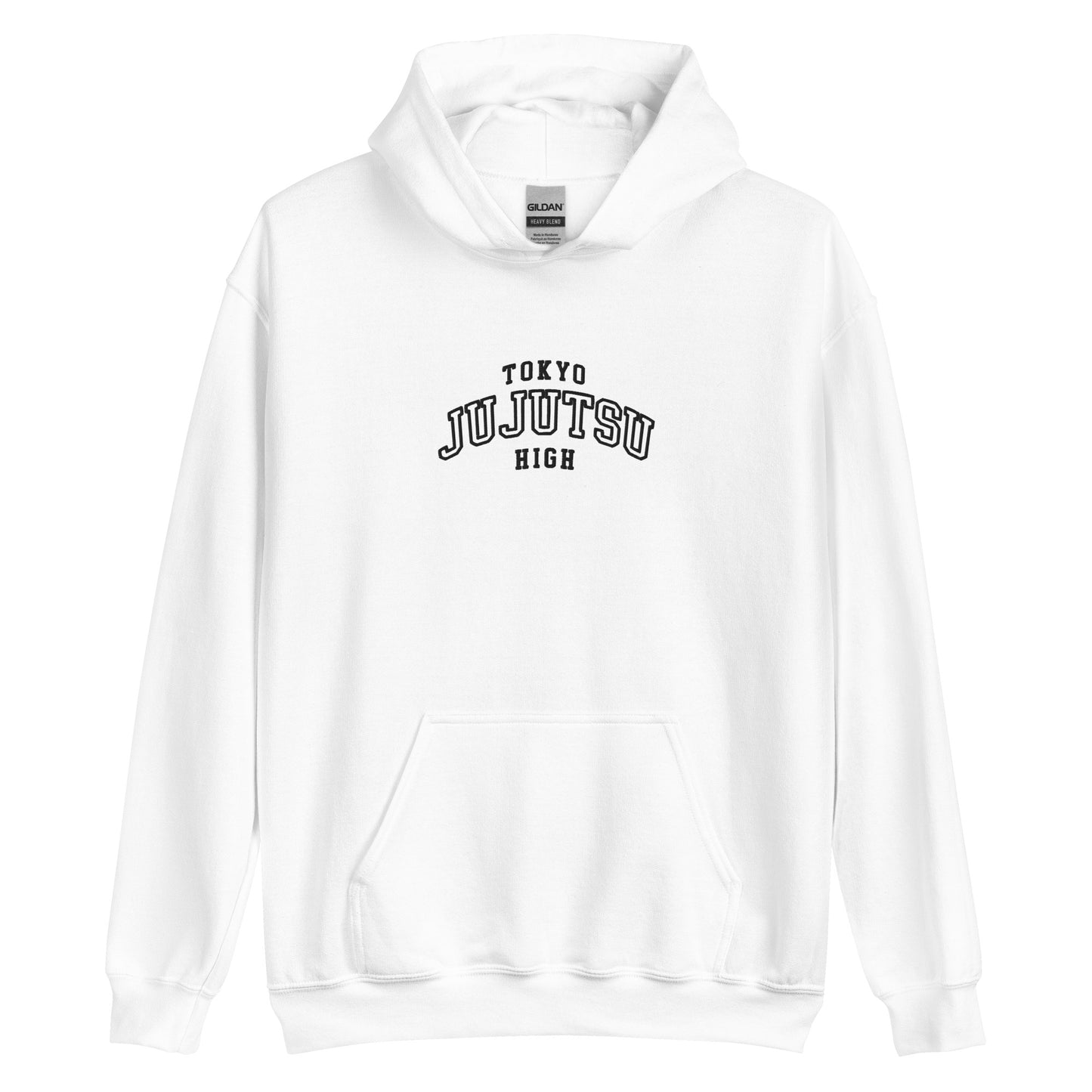 Jujutsu High Hoodie Embroidery Anime Embroidered