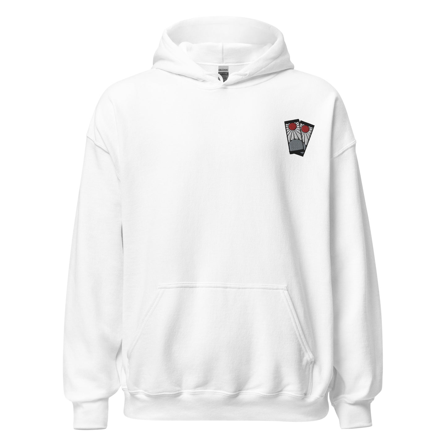 Hana fuda Demon Hoodie Earrings embroidered
