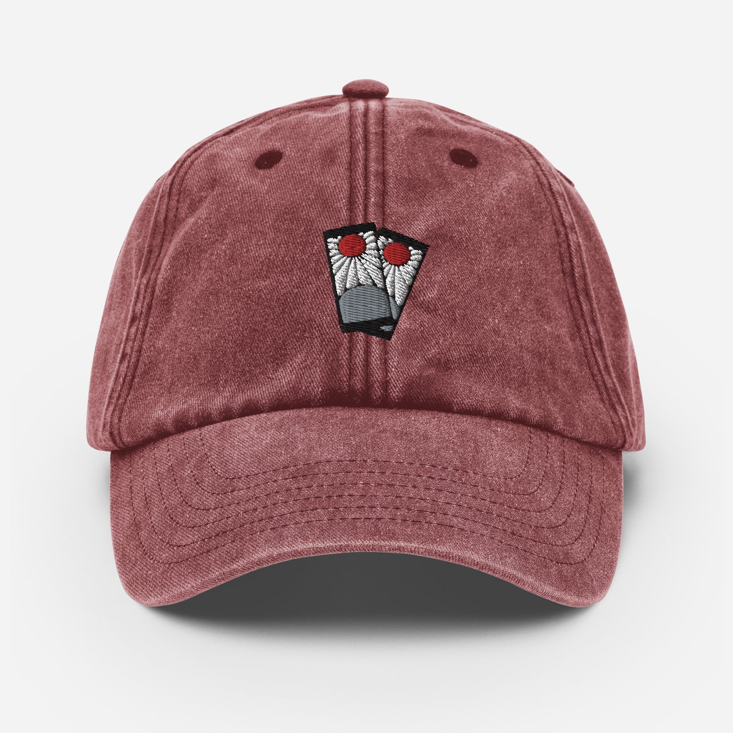 Hana fuda Anime Earrings Vintage Dad Hat